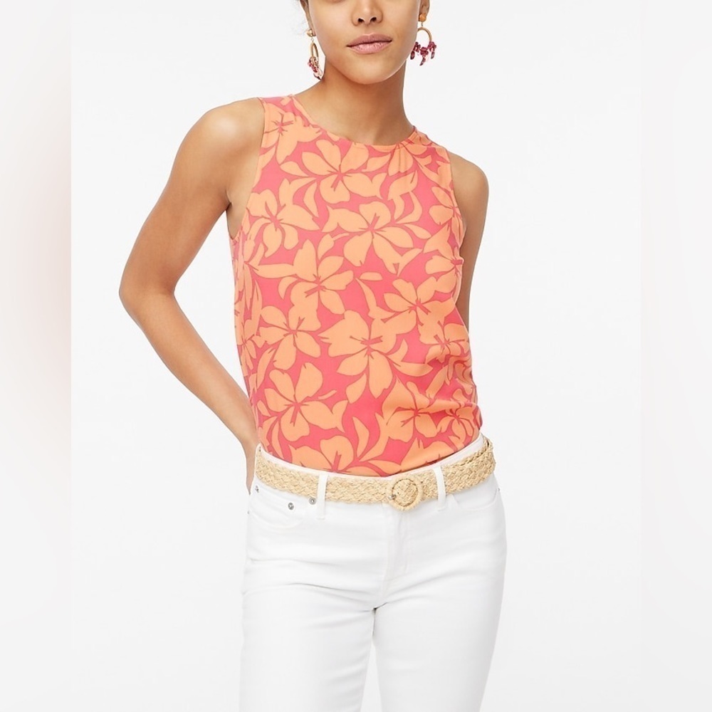 J Crew Shell tank BI356